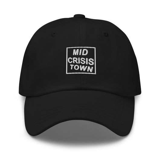 Midtown Crisis Logo Hat in Black