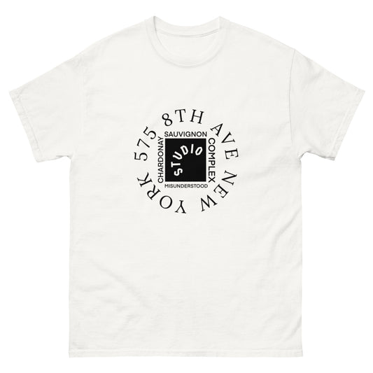 streetwear midtown crisis new york white tshirt printed front