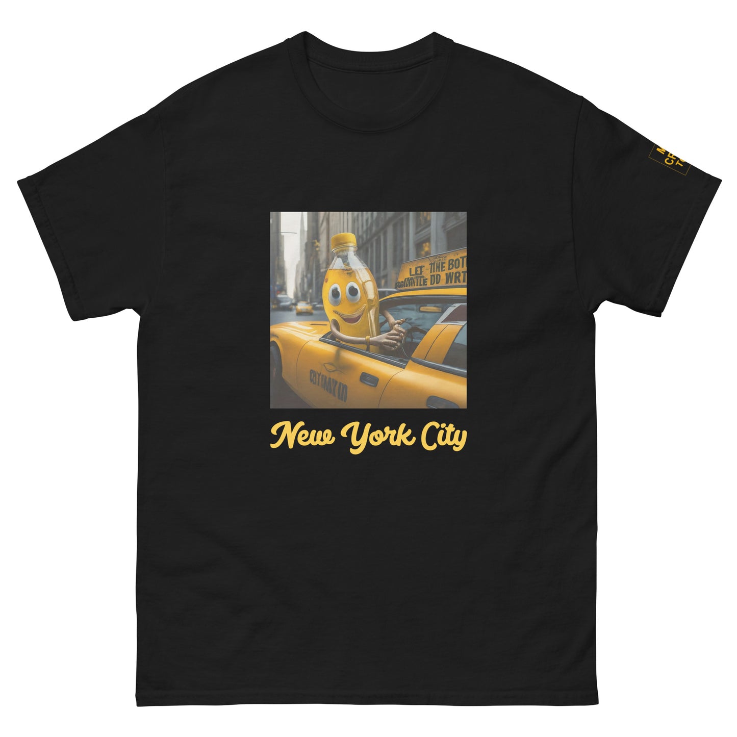 A.I. Cabbie T Shirt in Black