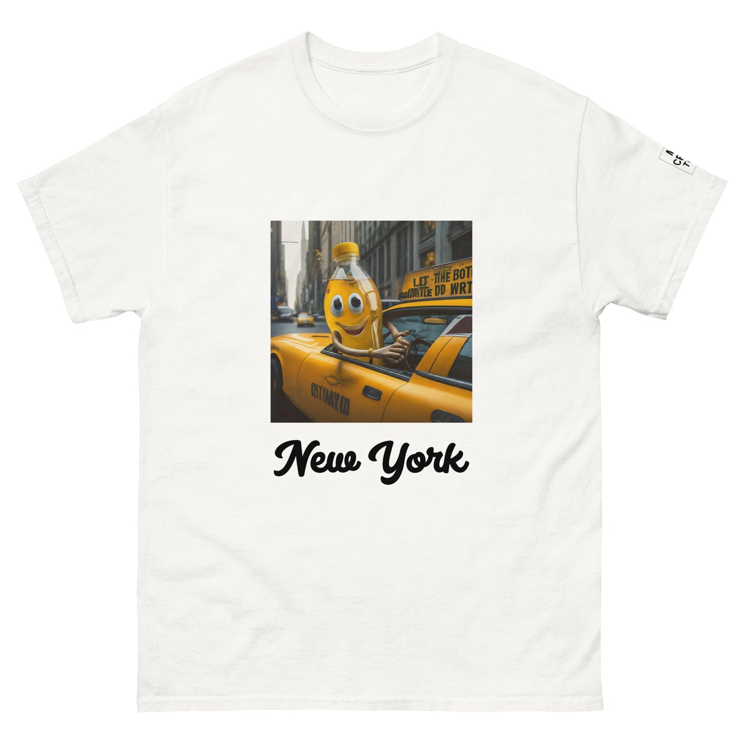 A.I. Cabbie T Shirt in White